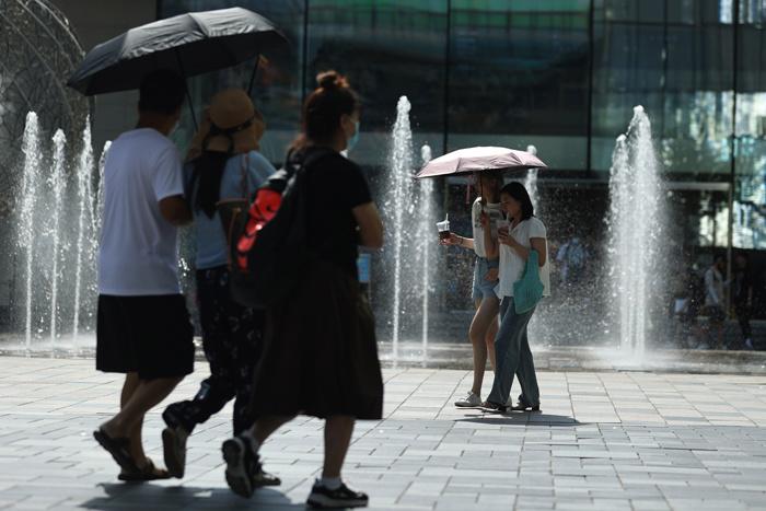 北京7月氣溫連續(xù)兩天超40℃