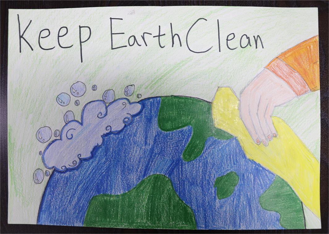 《Keep Earth Clean》 李佳陳 12歲