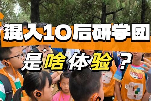 90后大齡兒童混進10后研學團，被教育了……