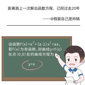 距我上一次解出方程背出公式譯出古文已過去XX年……