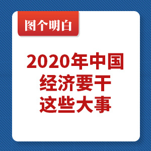 圖個明白|2020年中國經濟要干這些大事！